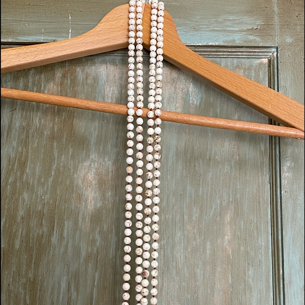 Vintage Mala bead necklace
